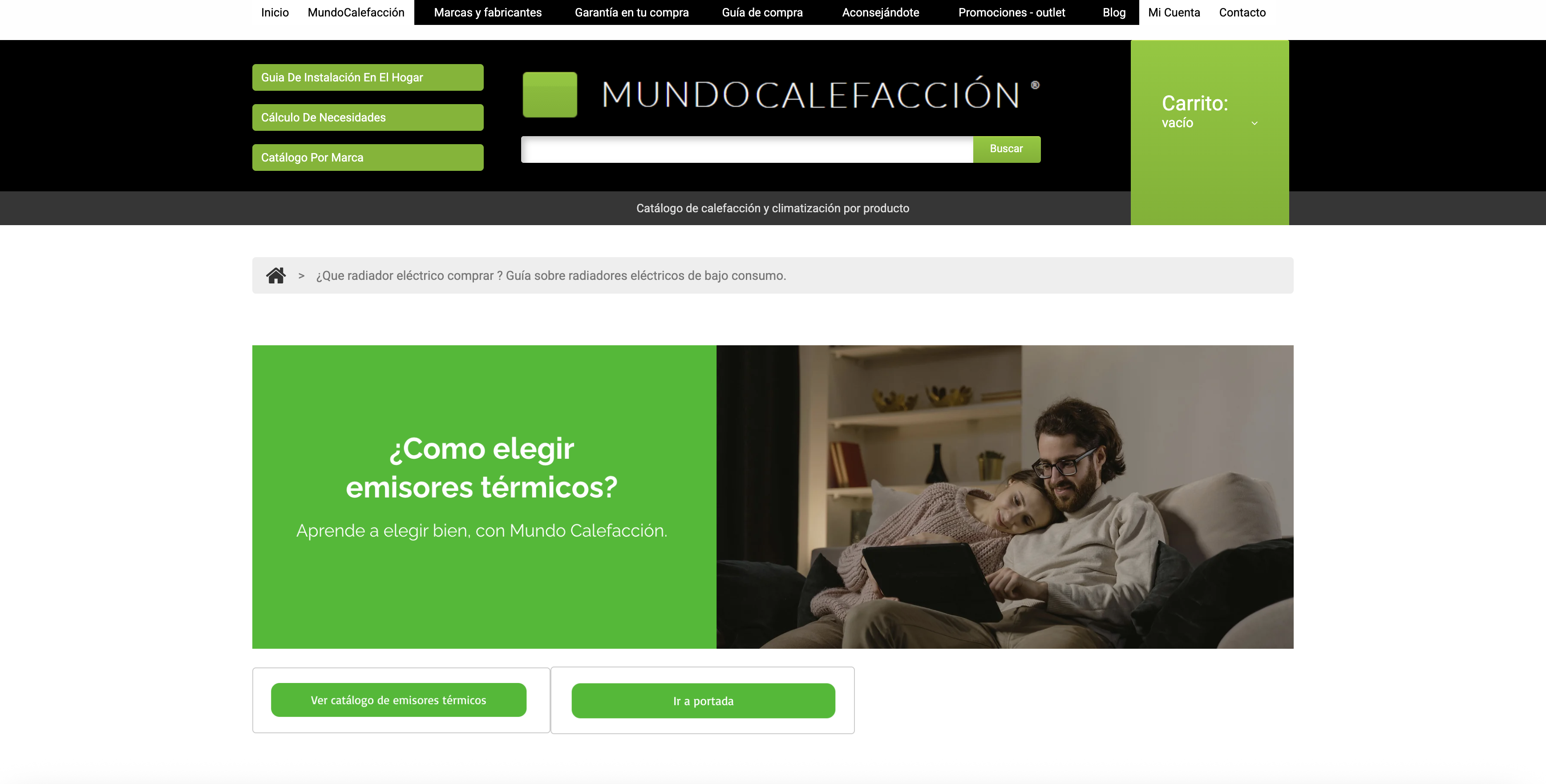 Mundo Calefaccion - Guias de compra